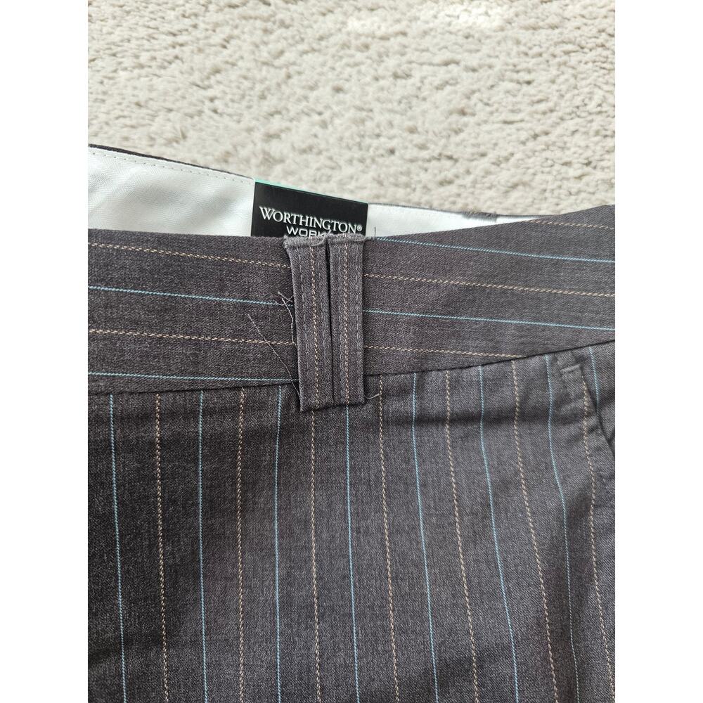 WORTHINGTON Works Stretch Womens Gray Slacks - Picture 5 of 16